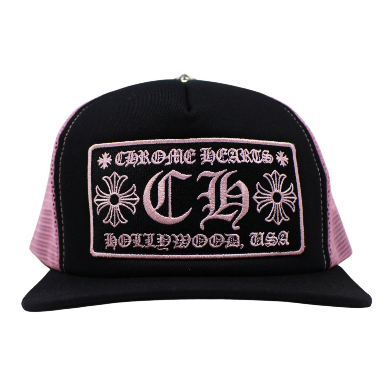 Chrome-Hearts-CH-Hollywood-Trucker-Hat-–-Black-Pink.jpg