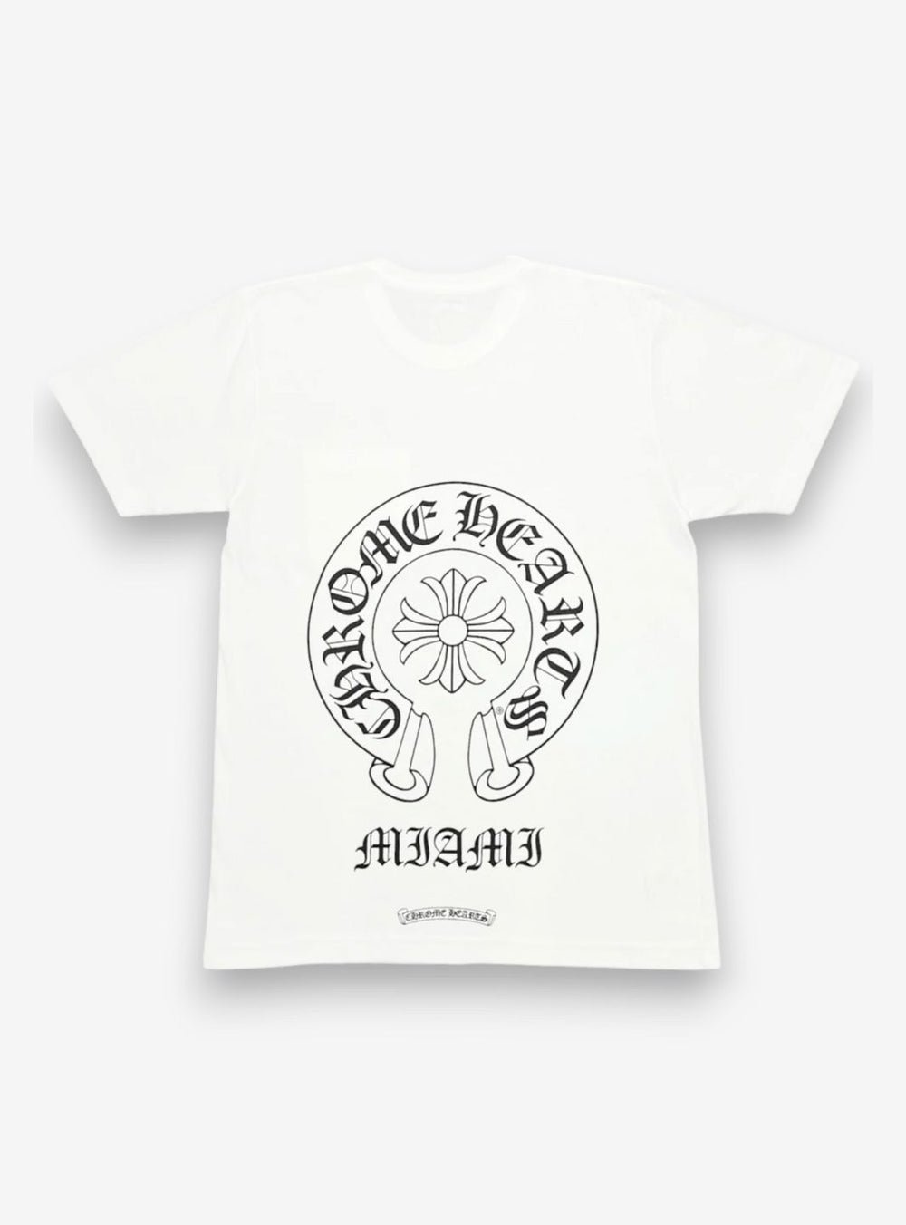 Chrome Hearts Miami Exclusive T-Shirt White Chrome Hearts Miami Exclusive T-Shirt White