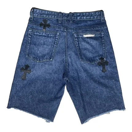 Chrome Hearts Patch Denim Jorts