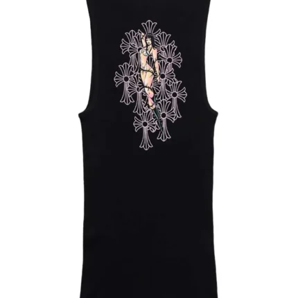 Chrome Hearts deadly doll graphic tank top