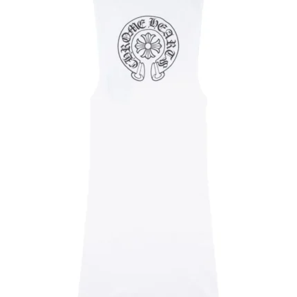 Chrome Hearts horseshoe-detail round-neck tank top